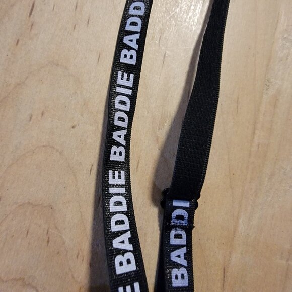 Always A Flirt Push Up Underwire Bra Black Red Roses 36B BADDIE - Picture 4 of 6